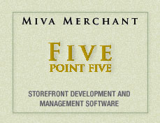 Miva Merchant 5.5 advanced catalog and order management system